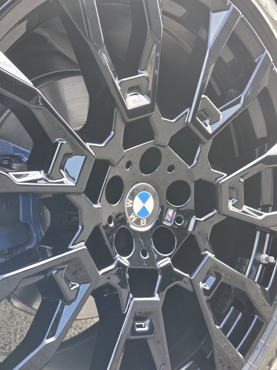 수원 BMWX5 휠복원도색 블랙유광 시공 2번 — 명품휠스토리 동탄오산점