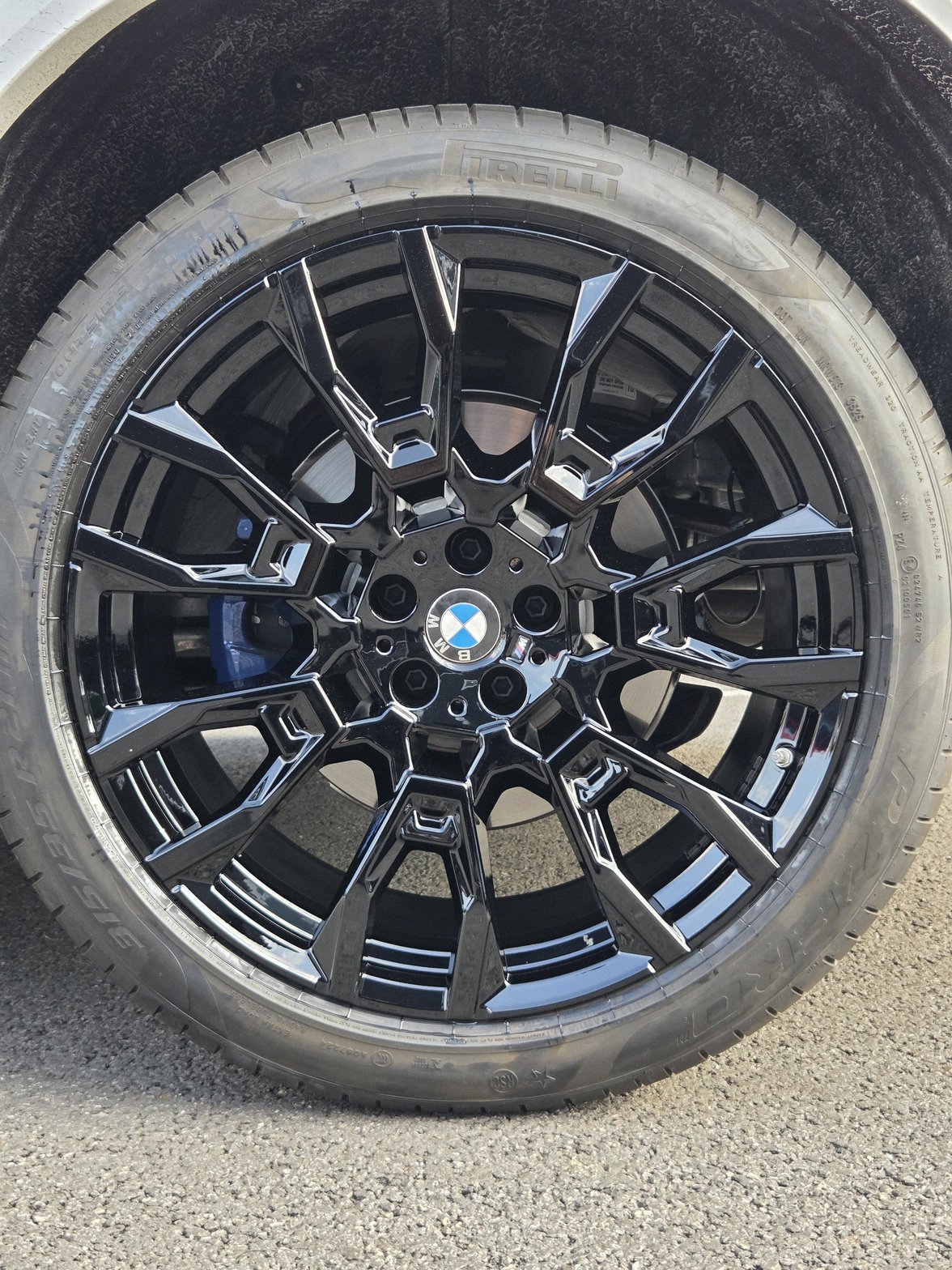 수원 BMWX5 휠복원도색 블랙유광 시공 3번 — 명품휠스토리 동탄오산점