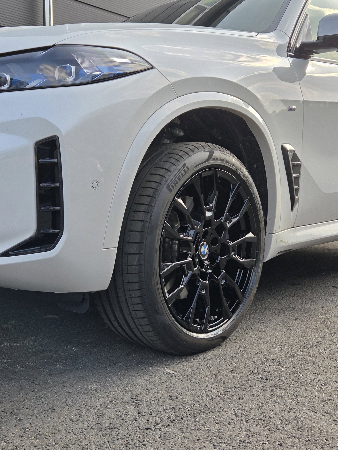 수원 BMWX5 휠복원도색 블랙유광 시공 6번 — 명품휠스토리 동탄오산점