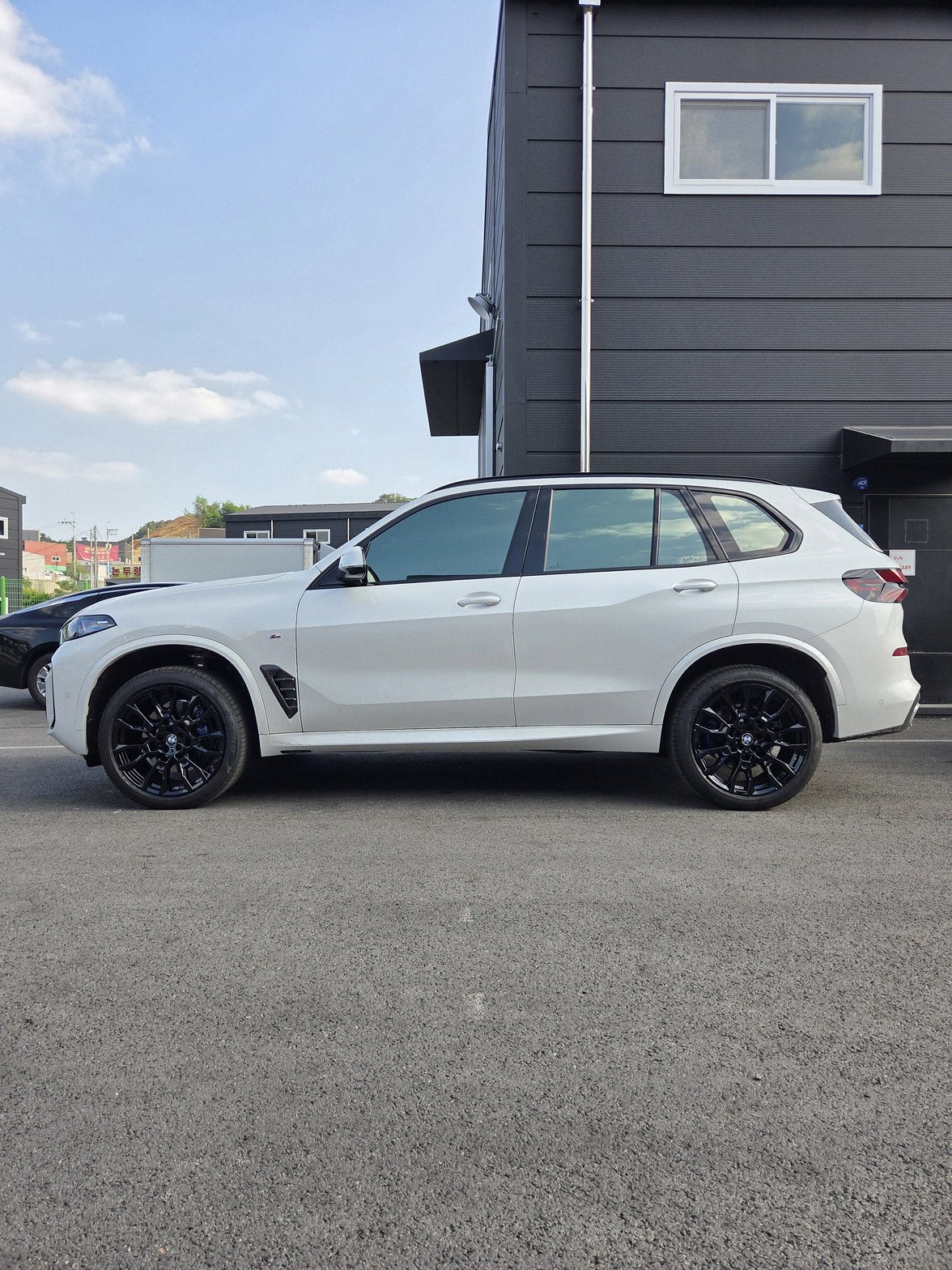수원 BMWX5 휠복원도색 블랙유광 시공 8번 — 명품휠스토리 동탄오산점