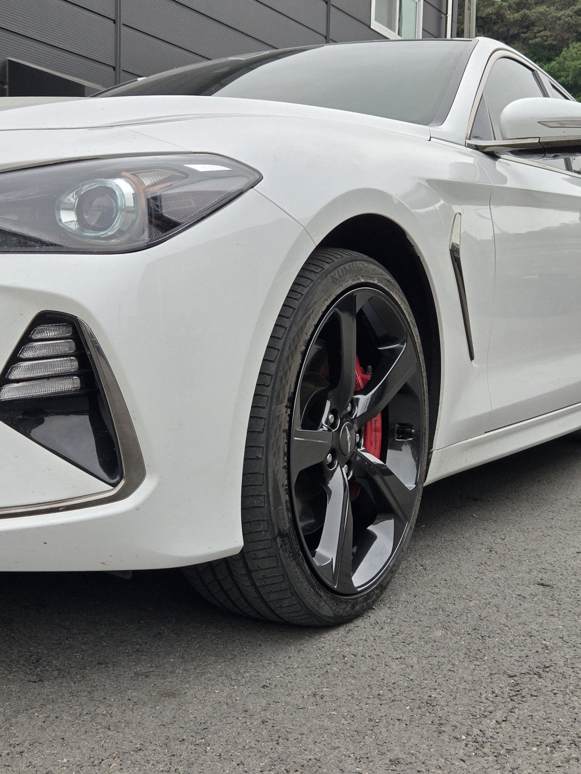 수원 BMW3GT 휠복원도색 블랙유광 시공 12번 — 명품휠스토리 동탄오산점