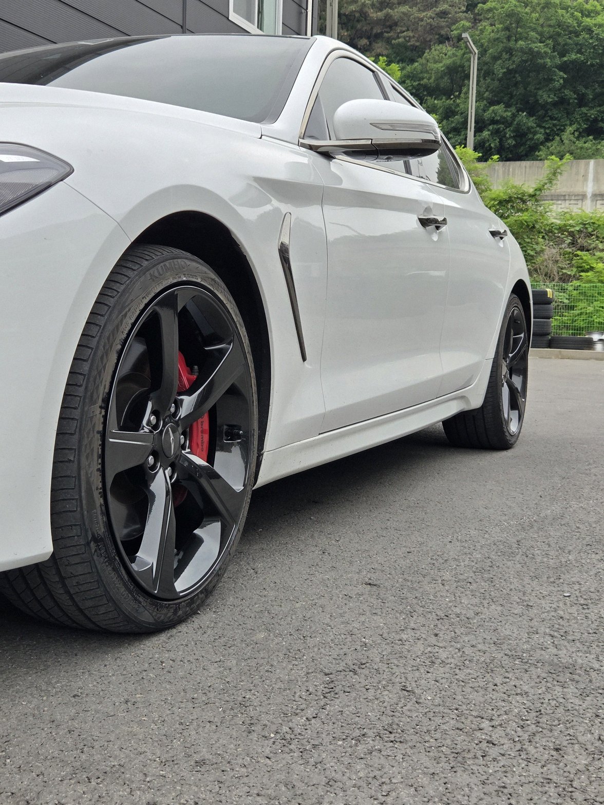 수원 BMW3GT 휠복원도색 블랙유광 시공 13번 — 명품휠스토리 동탄오산점