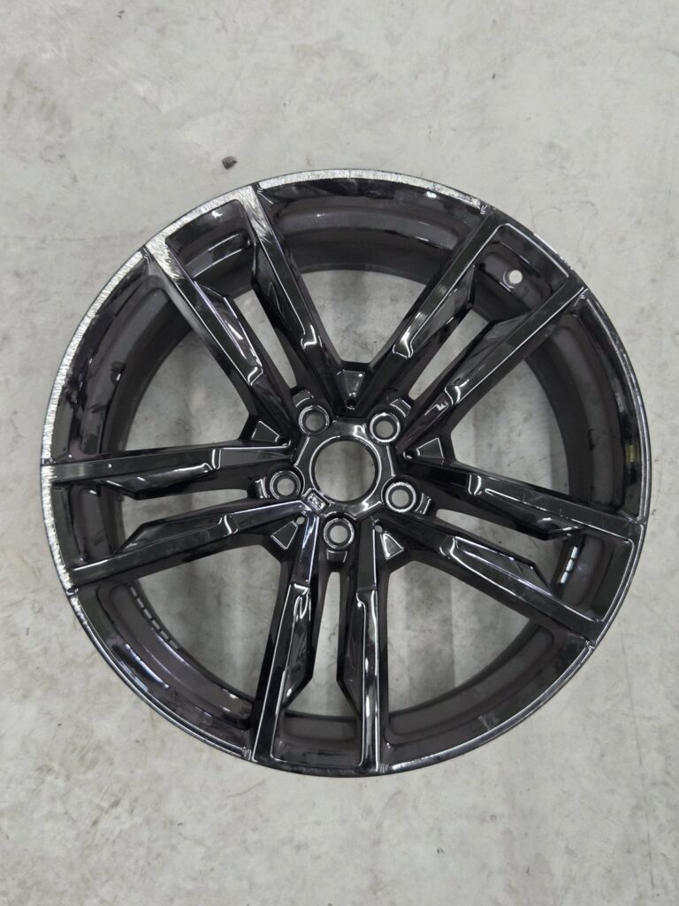 화성 BMWZ4 휠복원도색 블랙유광 시공 1번 — 명품휠스토리 동탄오산점