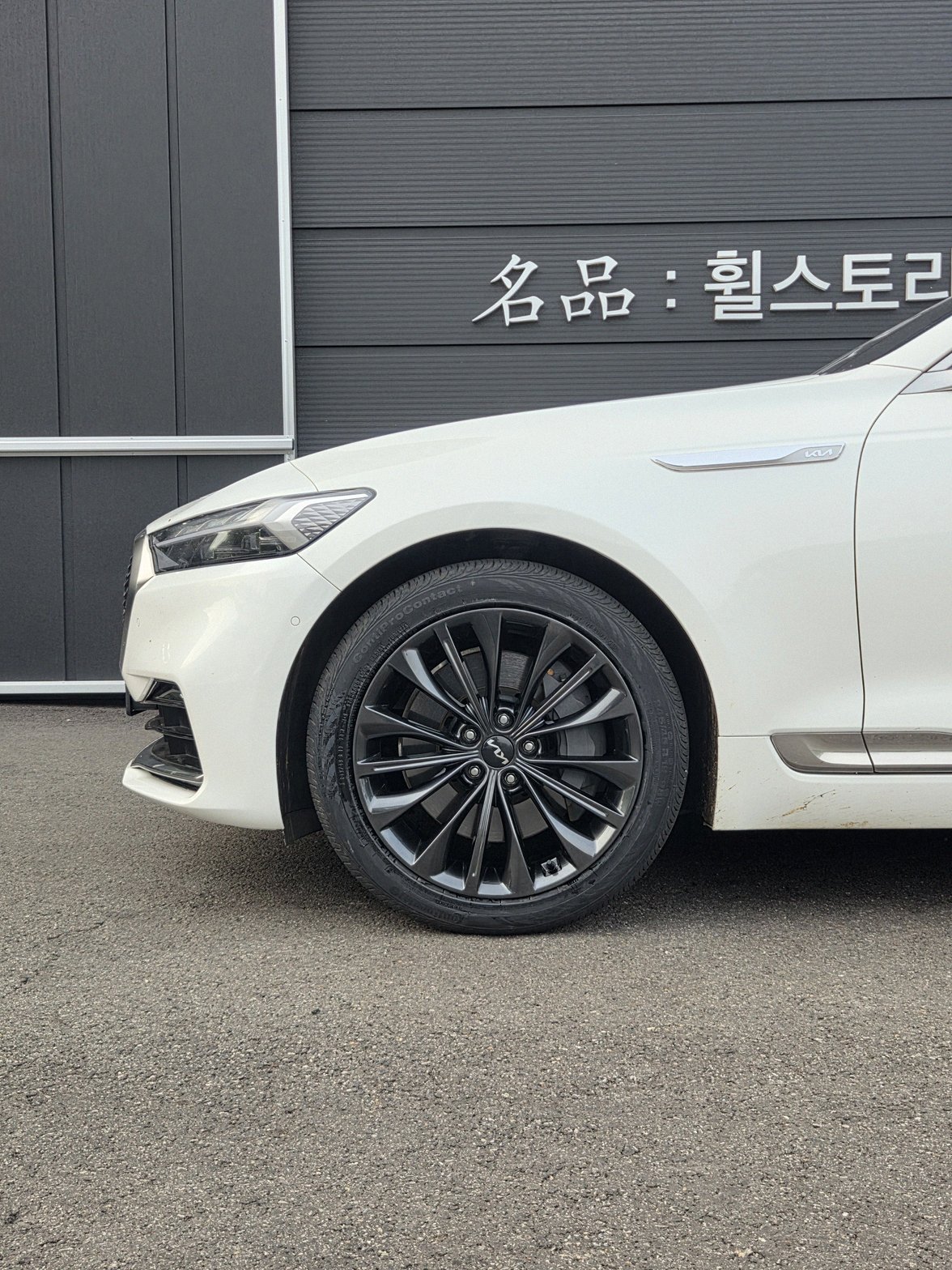 평택 k9 휠복원도색 고스트크롬 시공 8번 — 명품휠스토리 동탄오산점
