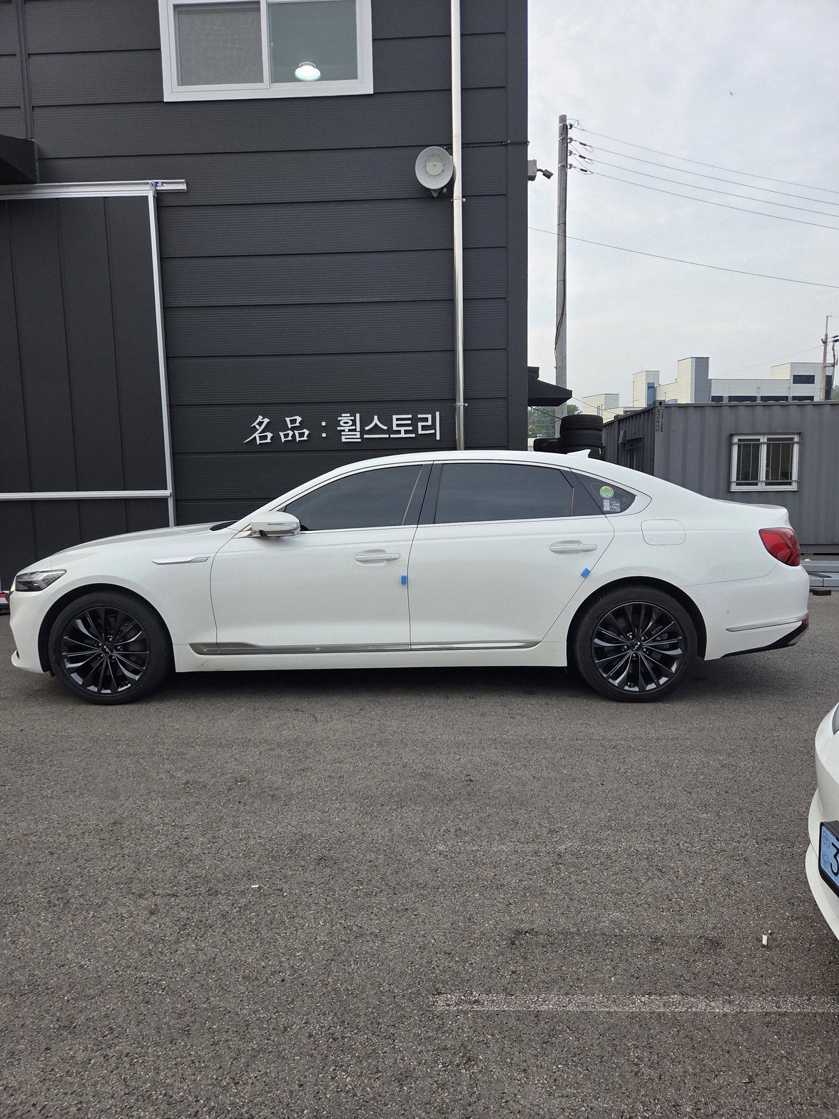 평택 k9 휠복원도색 고스트크롬 시공 10번 — 명품휠스토리 동탄오산점