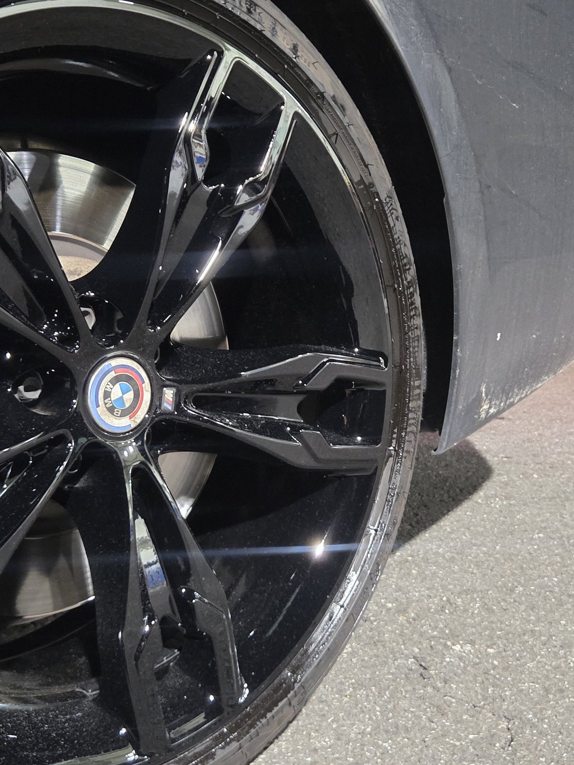 동탄 bmw 5시리즈 휠복원도색 블랙유광 시공 13번 — 명품휠스토리 동탄오산점