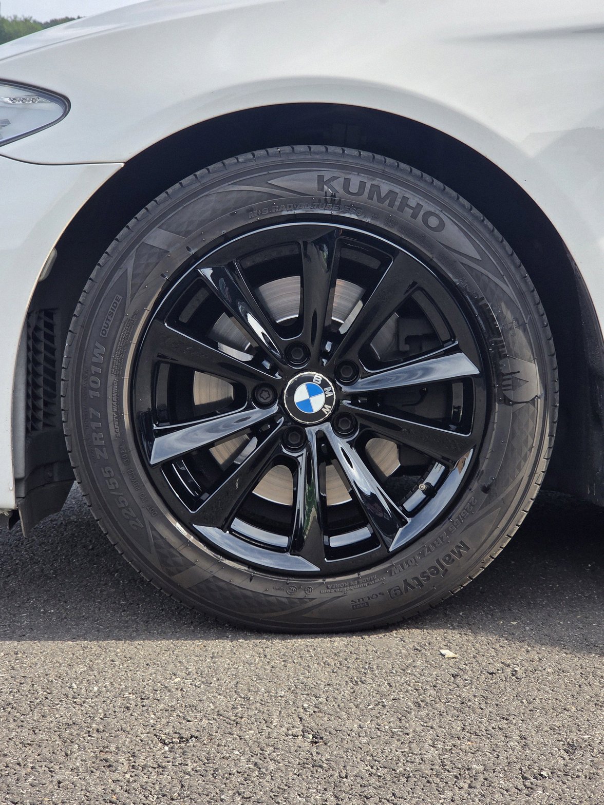 수원 bmw3gt 휠복원도색 블랙유광 시공 9번 — 명품휠스토리 동탄오산점