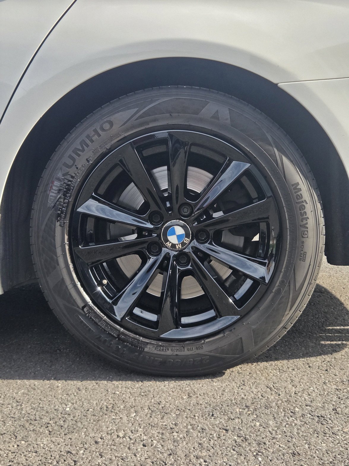 수원 bmw3gt 휠복원도색 블랙유광 시공 11번 — 명품휠스토리 동탄오산점