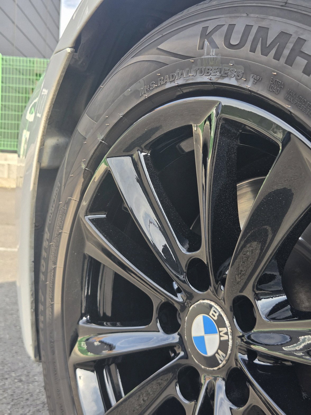 수원 bmw3gt 휠복원도색 블랙유광 시공 13번 — 명품휠스토리 동탄오산점