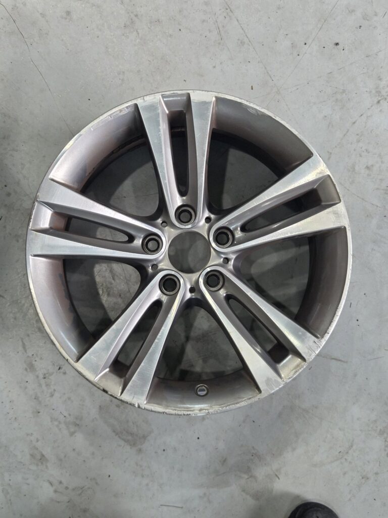 수원 bmw420d 휠복원도색 블랙유광 시공 1번 — 명품휠스토리 동탄오산점