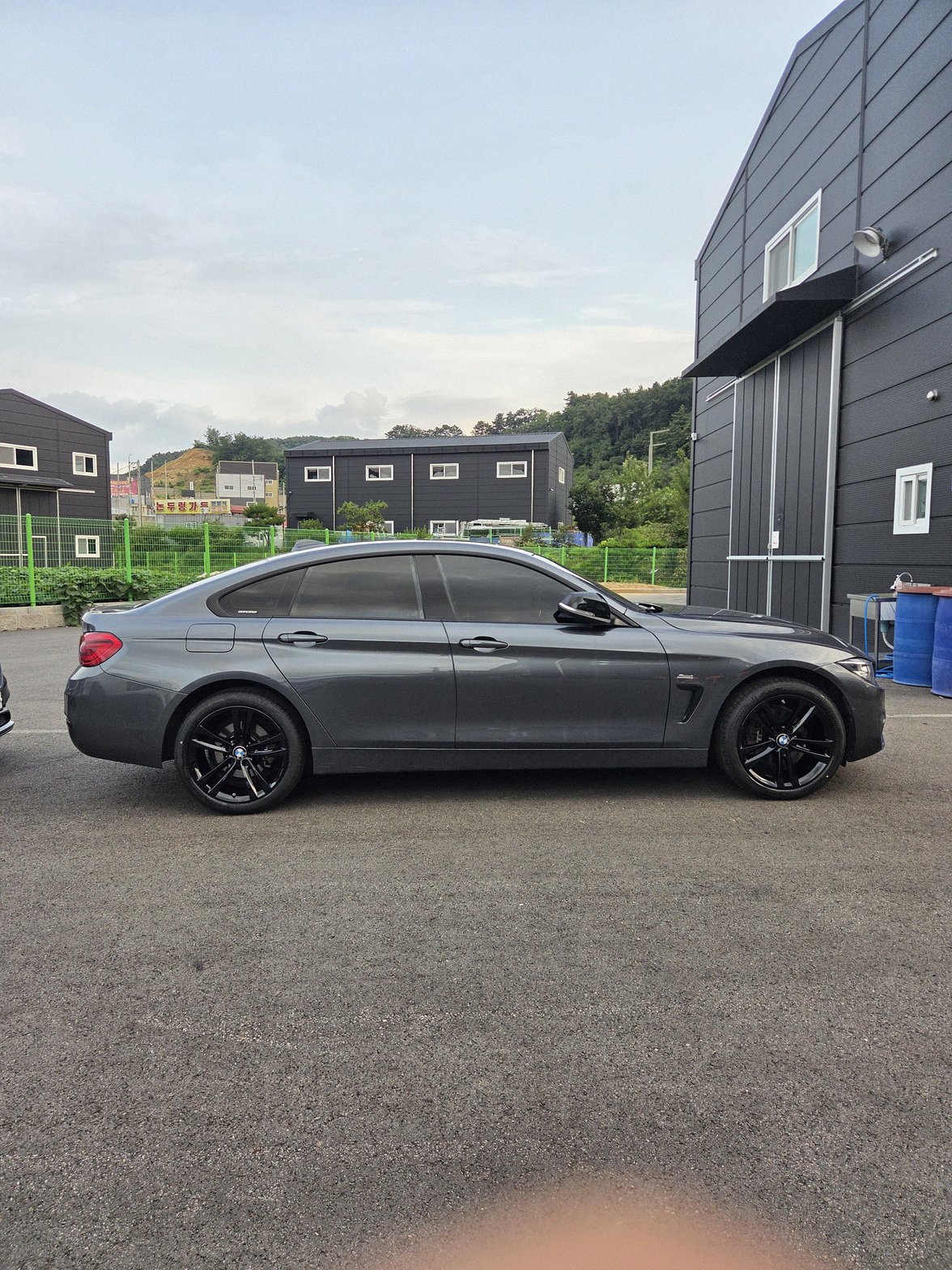 수원 bmw420d 휠복원도색 블랙유광 시공 7번 — 명품휠스토리 동탄오산점