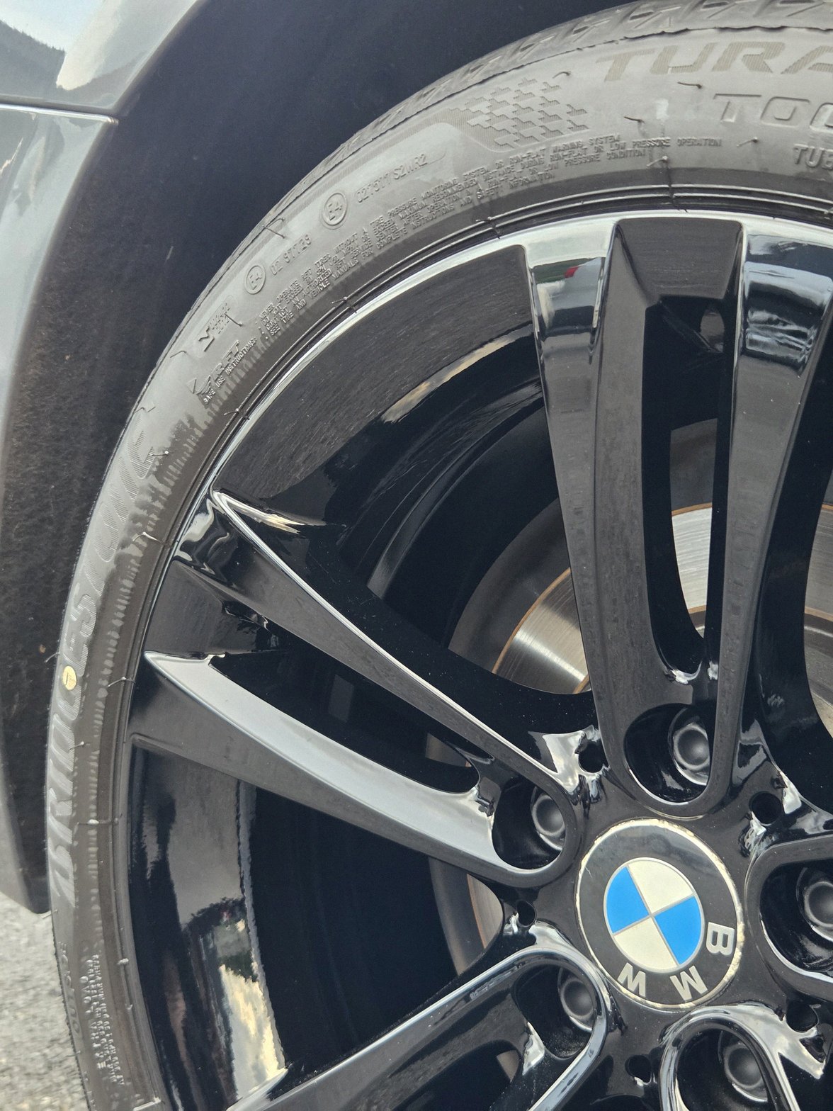 수원 bmw420d 휠복원도색 블랙유광 시공 11번 — 명품휠스토리 동탄오산점