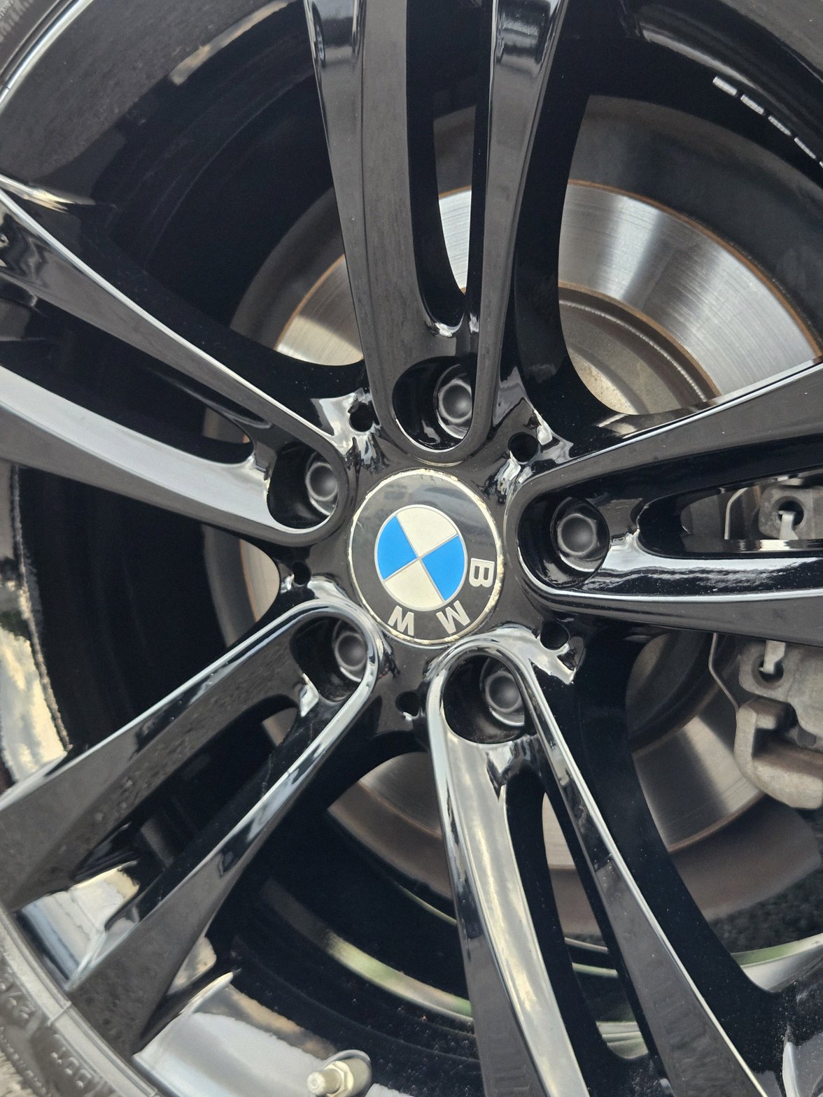 수원 bmw420d 휠복원도색 블랙유광 시공 12번 — 명품휠스토리 동탄오산점