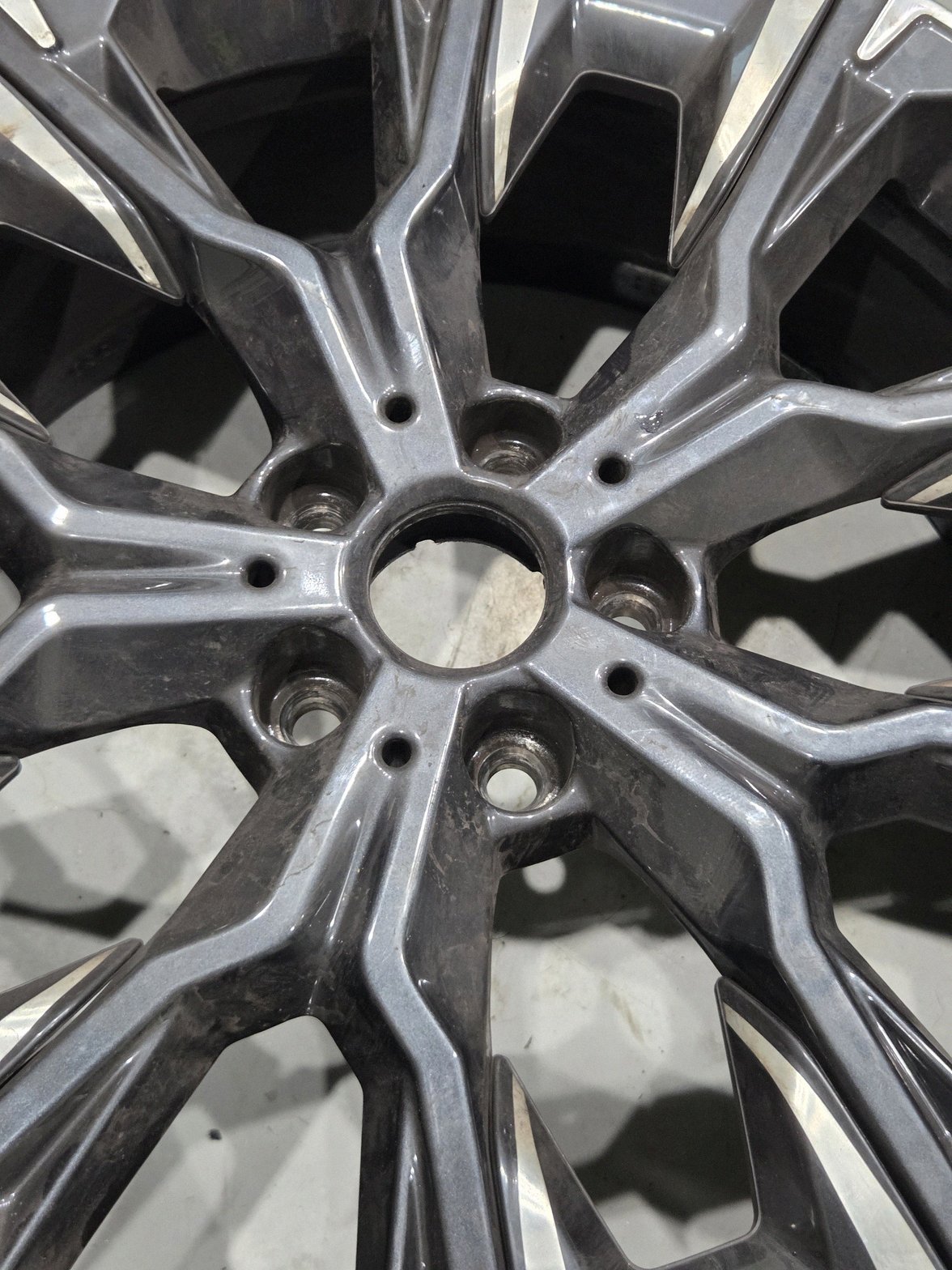 오산 bmwx2 휠복원도색 블랙유광 시공 5번 — 명품휠스토리 동탄오산점