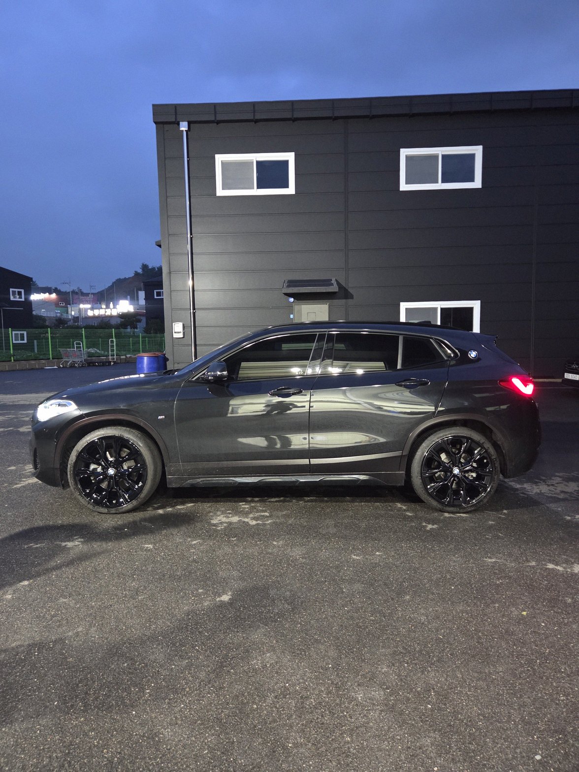 오산 bmwx2 휠복원도색 블랙유광 시공 8번 — 명품휠스토리 동탄오산점