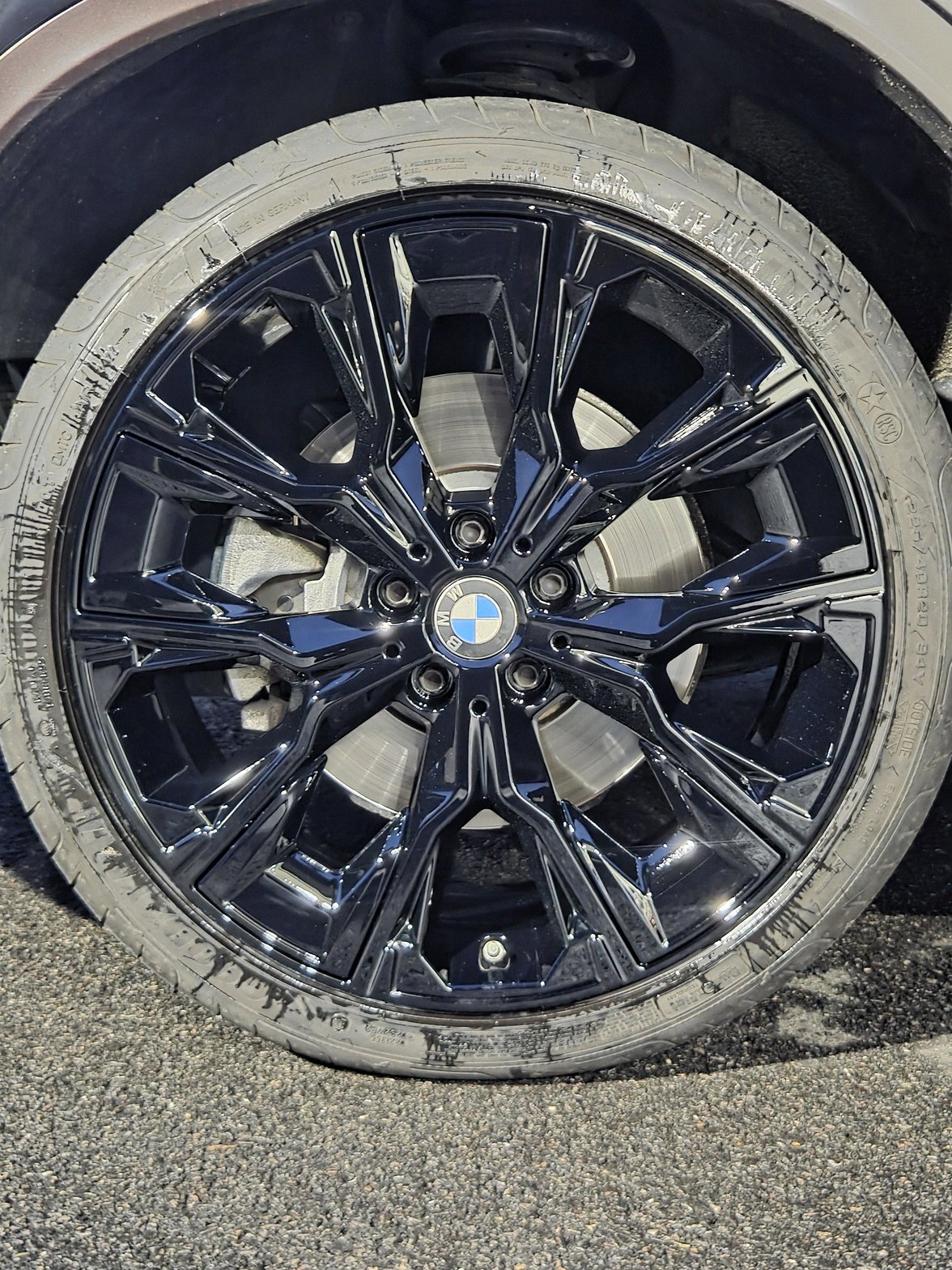 오산 bmwx2 휠복원도색 블랙유광 시공 9번 — 명품휠스토리 동탄오산점