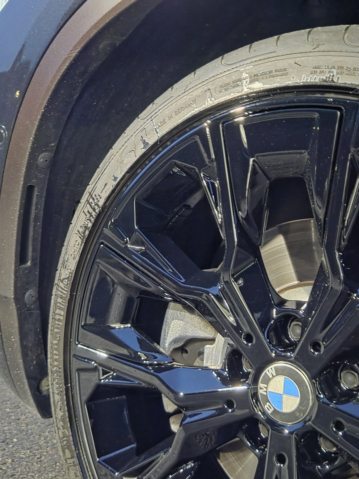 오산 bmwx2 휠복원도색 블랙유광 시공 10번 — 명품휠스토리 동탄오산점
